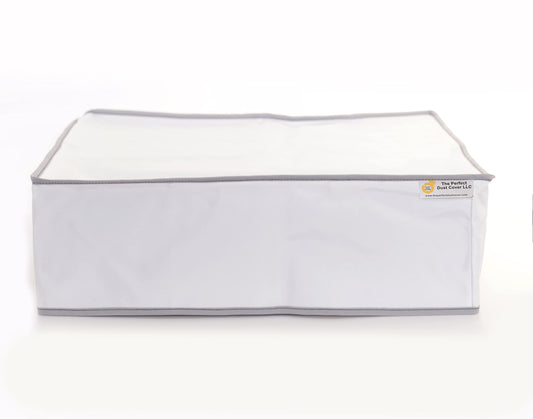 The Perfect Dust Cover, White Nylon Cover Compatible with Epson EcoTank Photo ET-8500 All-in-One Supertank Printer, Anti Static and Waterproof Dust Cover by The Perfect Dust Cover