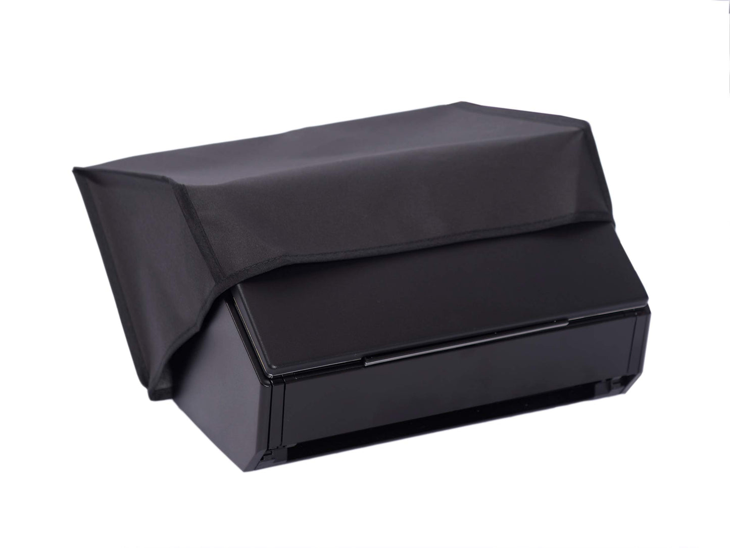 Perfect dust Cover, Black Nylon Scanner Dust Cover Compatible with Epson WorkForce ES-590W Wireless Desktop Color Duplex Document Scanner, Anti Static, Double Stitched and Waterproof Scanner Dust Cover by Perfect Dust Cover LLC