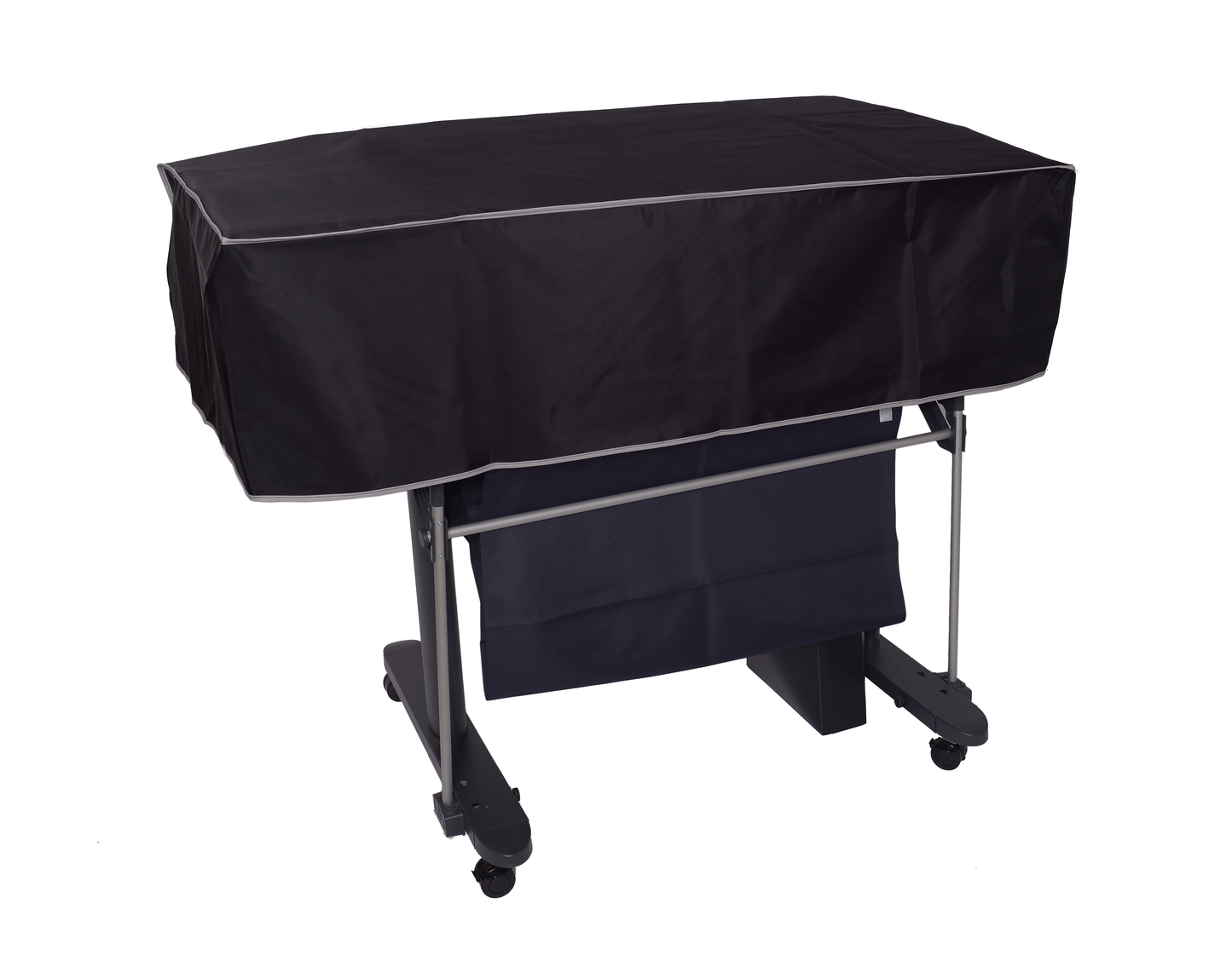 Perfect Dust Cover, Black Nylon SHORT Cover Compatible with HP DesignJet XT950 36-in Plotter Printer, Anti Static, Double Stitched and Waterproof Printer Dust Cover Dimensions 55.4''W x 28.3''D x 20''H by Perfect Dust Cover LLC