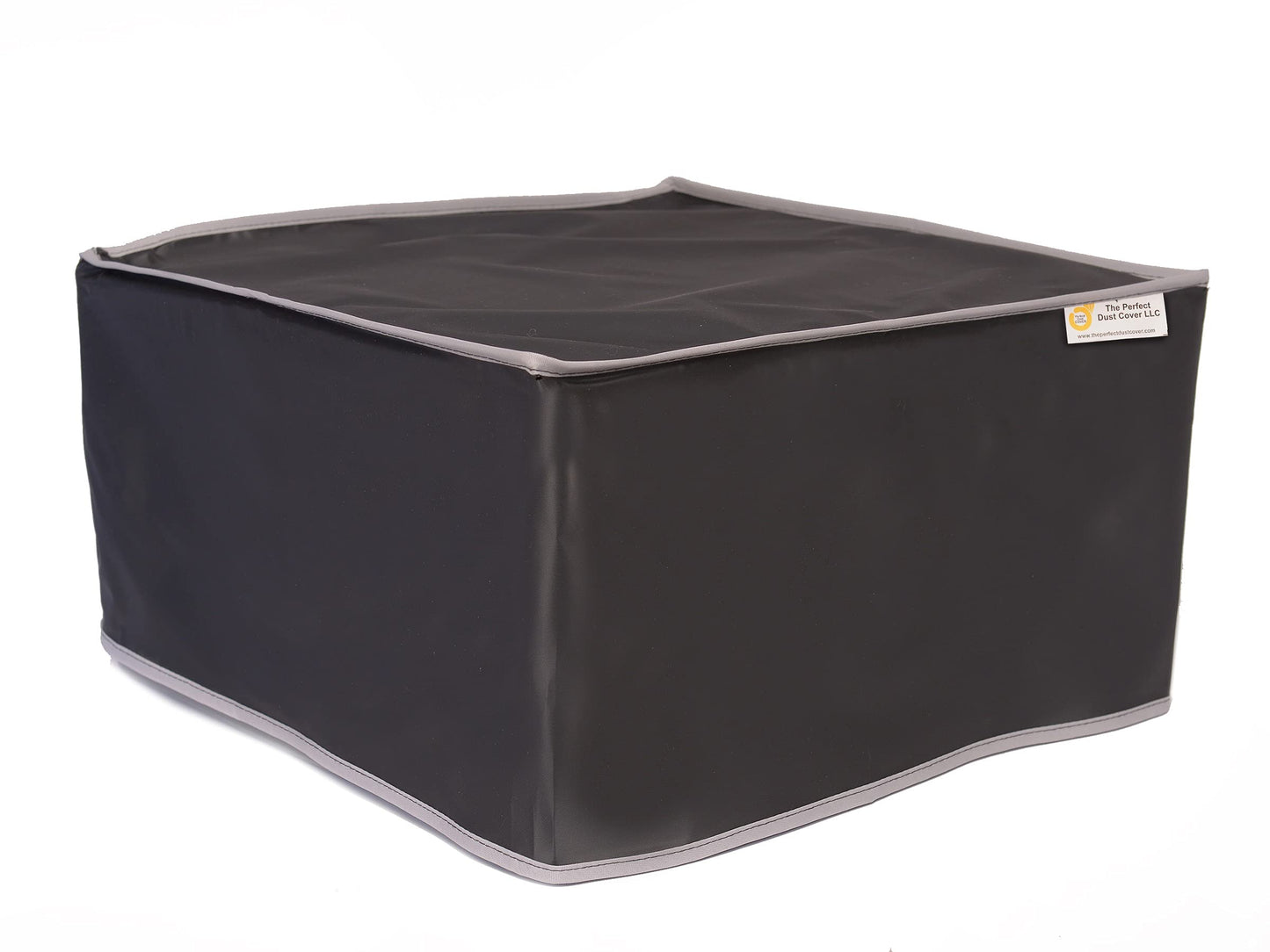The Perfect Dust Cover, Black Vinyl Cover for Epson EcoTank ET-3830 All-in-One Supertank Printer, Anti Static, Waterproof Cover Dimensions 14.8''W x 13.7''D x 7.4''H by The Perfect Dust Cover LLC