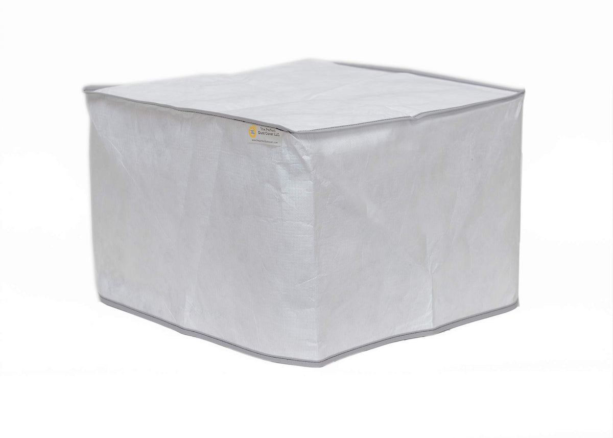 The Perfect Dust Cover, White Vinyl Vinyl Cover Compatible with HP Deskjet 2652 All-in-One Printer, Anti Static and Waterproof Dimensions 16.7''W x 12''D x 5.9''H by The Perfect Dust Cover