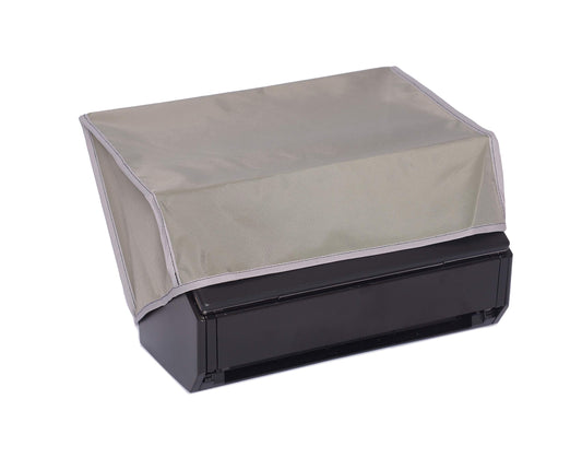 The Perfect Dust Cover, Silver Gray Nylon Cover for Brother ImageCenter ADS-3600W High-Speed Document Scanner, Anti Static Waterproof, Dimensions 12.1''W x 10.2''D x 9.8''H by The Perfect Dust Cover