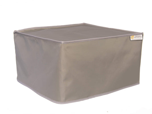 The Perfect Dust Cover, Silver Gray Nylon Cover for Brother MFC-L2717DW Compact All-in-One Laser Printer, Anti Static Waterproof, Dimensions 16.2''W x 15.7''D x 12.5''H by The Perfect Dust Cover LLC