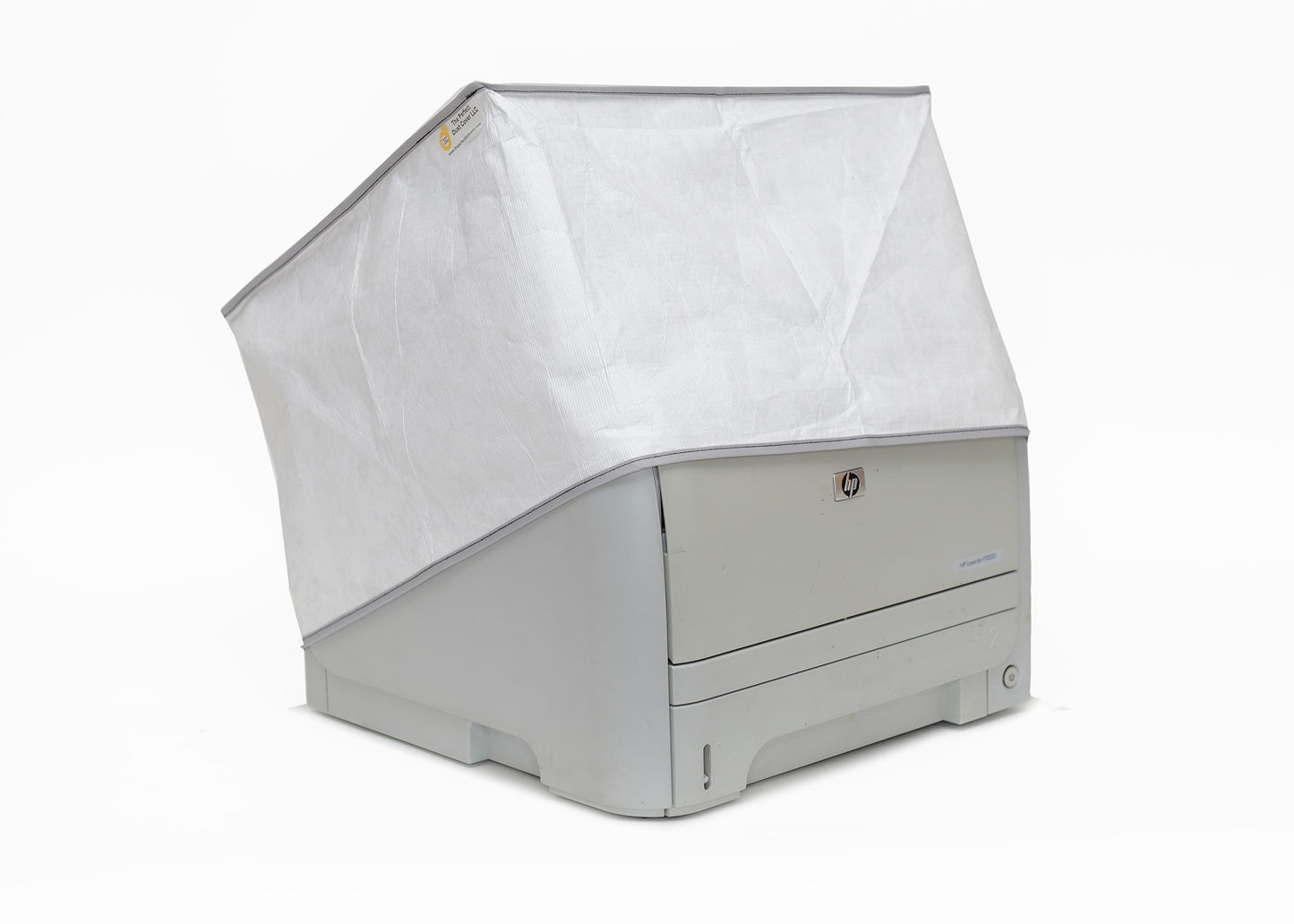 The Perfect Dust Cover, White Vinyl Cover Compatible with HP LaserJet Enterprise 500 Color M551dn Laser Printer, Anti Static, Double Stitched and Waterproof Dust Cover Dimensions 20.2''W x 19.4''D x 15.9''H by The Perfect Dust Cover LLC