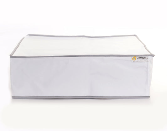 The Perfect Dust Cover, White Nylon Cover Compatible with Contex SD 3600 Large Format Scanner WITHOUT Stand, Anti Static, Double Stitched and Waterproof Dust Cover Dimensions 45.8''W x 12.9''D x 6''H by Perfect Dust Cover LLC