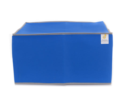 Perfect Dust Cover, Royal Blue Nylon Cover Compatible with HP LaserJet Pro MFP M234sdwe Laser Printer WITH THE PAPER TRAY EXTENDED, Anti Static, Double Stitched and Waterproof Dust Cover, Dimensions 16.5''W x 18.5''D x11.5''H by The Perfect Dust Cover