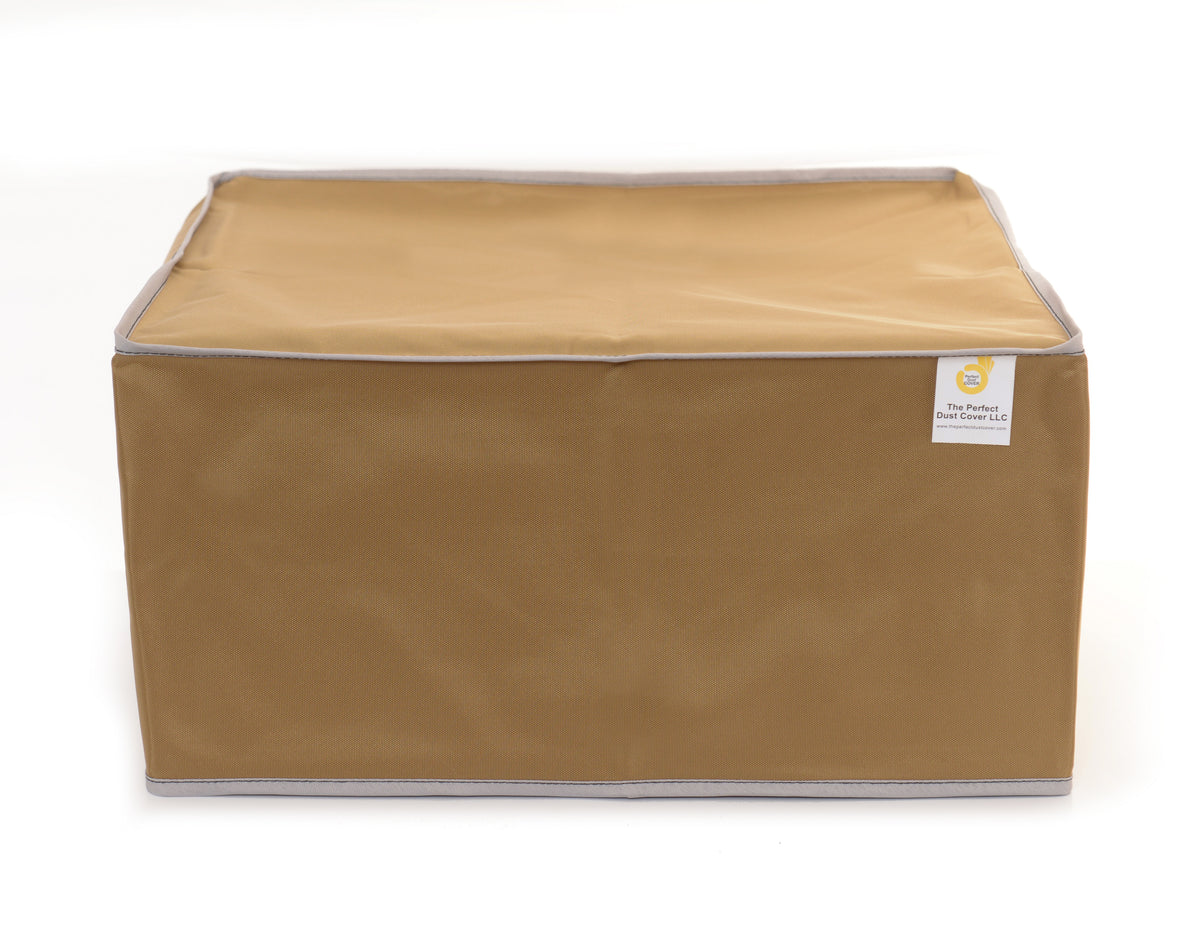 Perfect Dust Cover, Tan Nylon Printer Cover Compatible with Original Prusa MMU3 3D Printer, Anti Static, Double Stitched and Waterproof Printer Dust Cover Dimensions 18.3''W x 17.5''D x 30.5''H by Perfect Dust Cover LLC