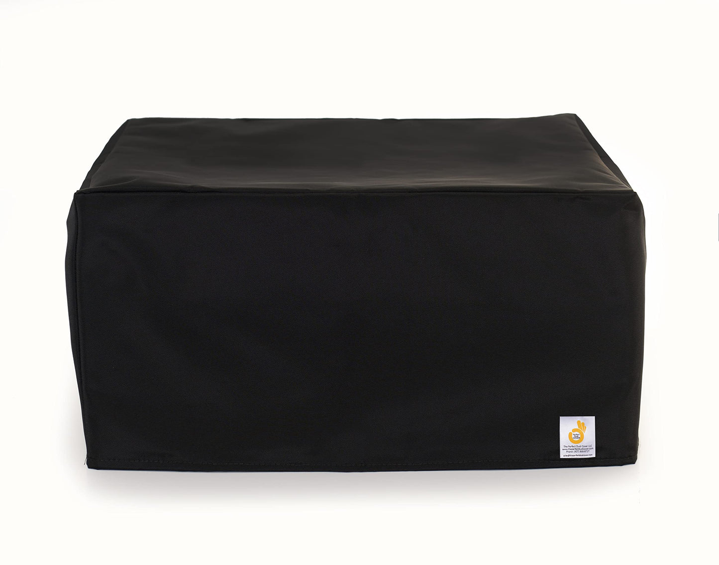 The Perfect Dust Cover, Black Nylon Cover Compatible with Formlabs Form 4 3D Laser Printer, Anti-Static, Double Stitched and Waterproof Dust Cover Dimensions 15.7''W x 14.5''D x 21.9''H by Perfect Dust Cover LLC