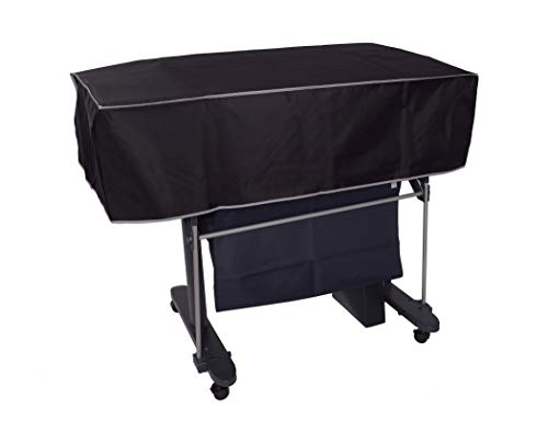 Perfect Dust Cover, Black Nylon SHORT Cover Compatible with Roland TrueVIS VG3-540 Eco-Solvent Printer & Cutter, Anti Static, Double Stitched and Waterproof Printer Dust Cover Dimensions 103.7''W x 29.5''D x 26''H by Perfect Dust Cover LLC