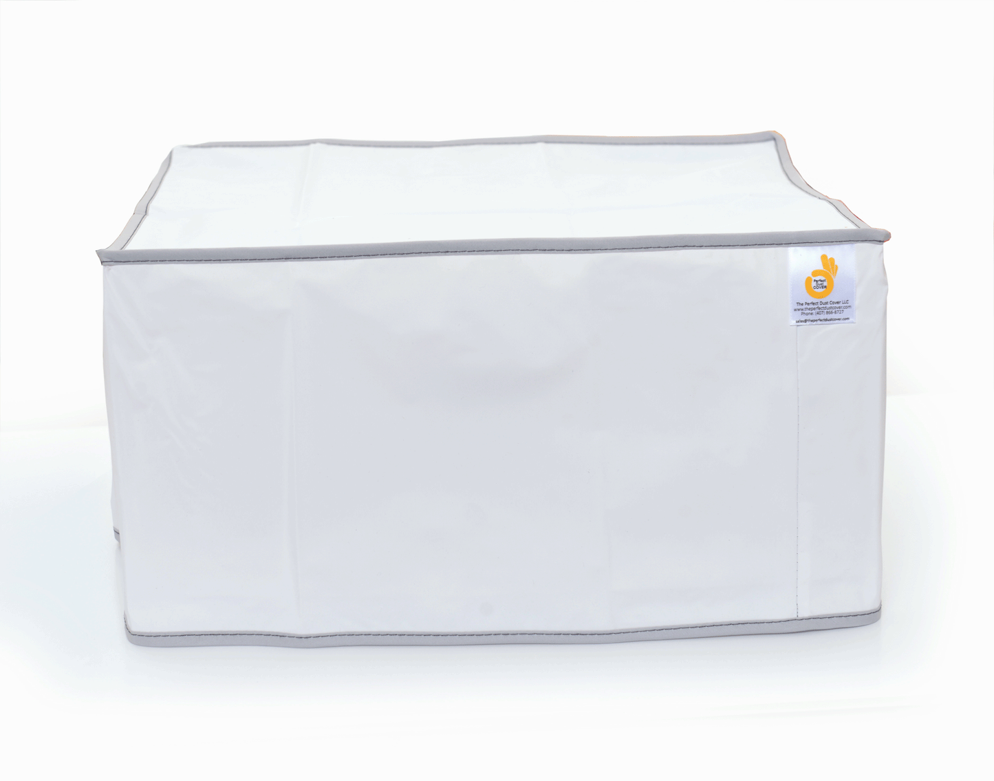 Perfect Dust Cover, White Nylon Cover Compatible with HP LaserJet Pro M452dw, HP LaserJet Pro M452dn, HP LaserJet Pro M454dn, HP LaserJet Pro M454dw Printers, Double Stitched and Waterproof Dust Cover