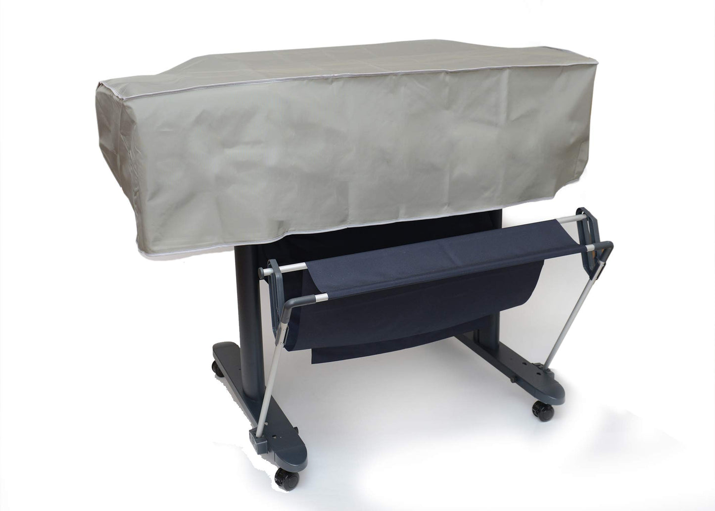 The Perfect Dust Cover, Silver Gray Nylon SHORT Cover for HP DesignJet T795 44-in Large Format Printer, Anti Static Waterproof Cover, Dimensions 69.7''W x 27.6''D x 14''H by The Perfect Dust Cover LLC