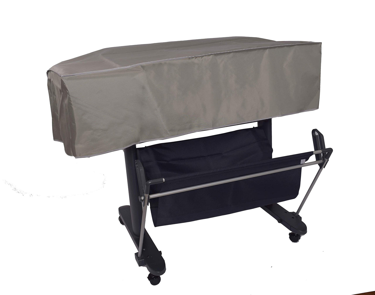 The Perfect Dust Cover, Silver Gray Nylon Short Cover for Canon ImagePROGRAF iPF785 Large Format Printer, Anti Static and Waterproof Dimensions 51.3''W x 34''D x 12''H by The Perfect Dust Cover LLC