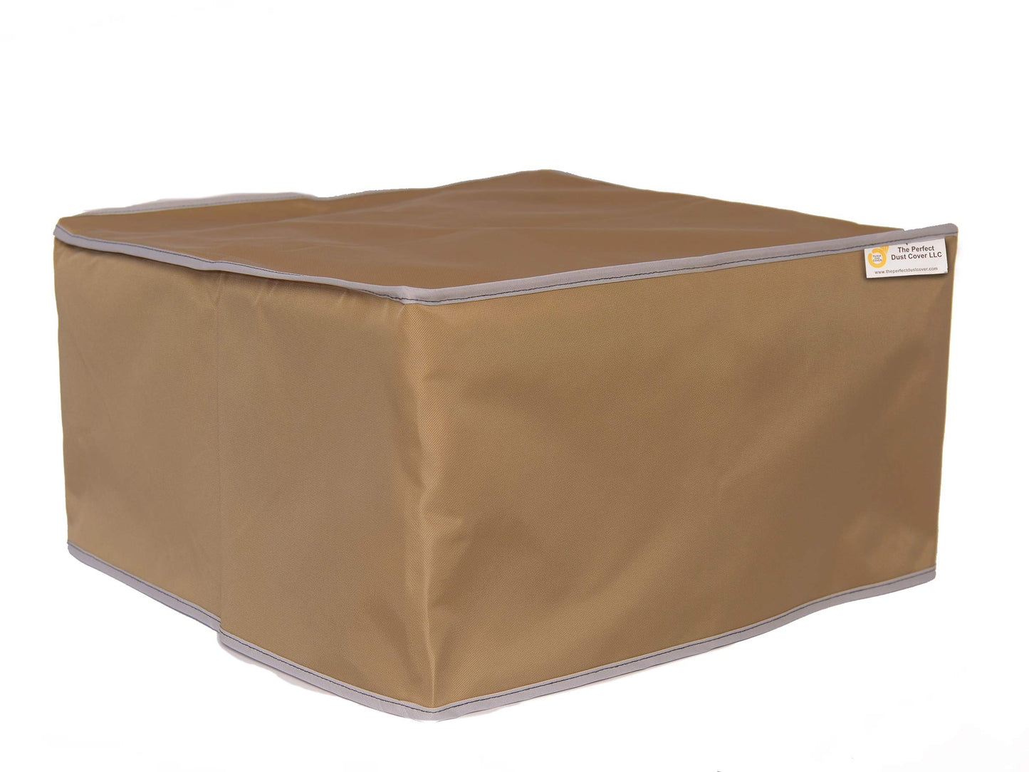 The Perfect Dust Cover, Tan Nylon Cover for HP Laserjet M402dn Laser Printer, Anti Static Waterproof Cover Dimensions 15'W x 14.06''D x 8.5''H by The Perfect Dust Cover LLC