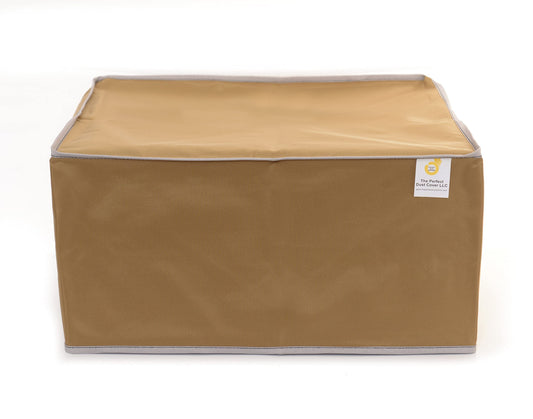 The Perfect Dust Cover, Tan Nylon Cover for HP Envy Photo 7155 All-in-One Printer, Anti Static and Waterproof Cover Dimensions 17.8''W x 16.1''D x 6.2''H by The Perfect Dust Cover LLC