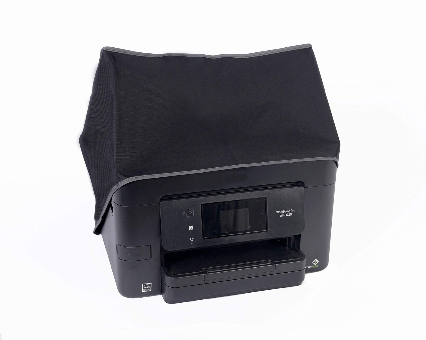 The Perfect Dust Cover, Black Nylon Cover for HP DesignJet T120 / T125 / T130 24''-in Wide Format Printer, Anti Static Waterproof, Dimensions 38.9''W x 20.9''D x 11.2''H by The Perfect Dust Cover LLC