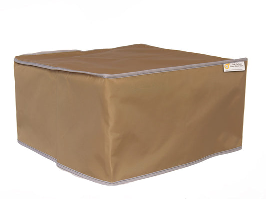 The Perfect Dust Cover, Tan Nylon Cover for Canon ImageCLASS MF242w Black and White Laser Printer, Anti Static and Waterproof Dimensions 15.4''W x 14.6''D x 12.3''H by The Perfect Dust Cover LLC