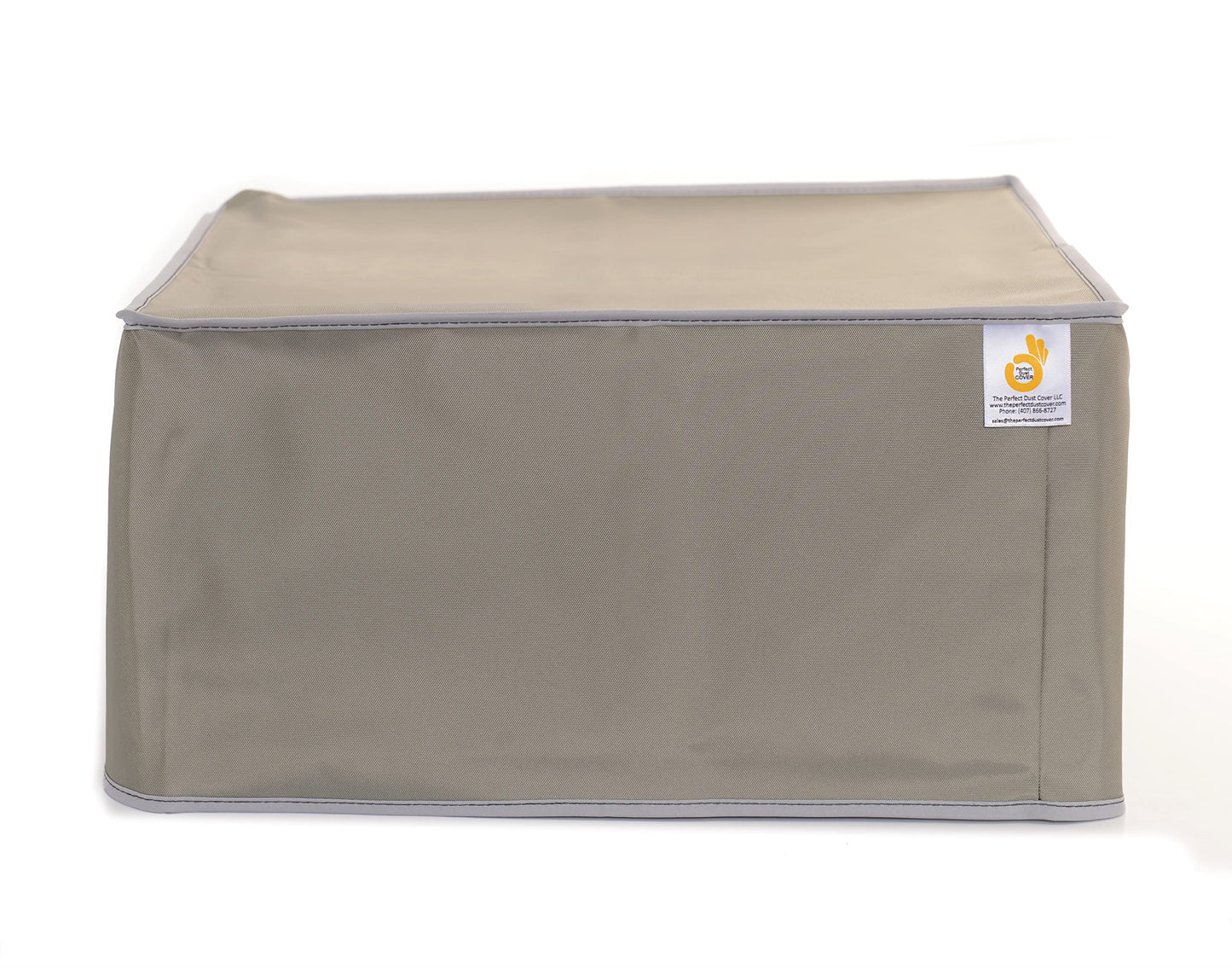 The Perfect Dust Cover, Silver Gray Nylon Cover Compatible with HP Deskjet 3722 All-in-One Printer, Anti Static and Waterproof Dust Cover Dimensions 15.86''W x 6.97''D x 5.55''H by The Perfect Dust Cover LLC