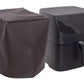 The Perfect Dust Cover, Brown Padded Cover Compatible with Instant Pot - 6 Quart Vortex 4-in-1 Air Fryer Oven Model 140-3000-01, Anti-Static, Doble Stitched and Waterproof Dust Cover Dimensions 14.9'W x 12.5''D x 12.8''H by The Perfect Dust Cover LLC