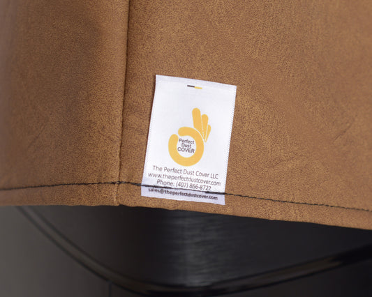 The Perfect Dust Cover, Tan Padded Cover Compatible with Ninja Air Fryer Max XL, Anti-Static, Double Stitched and Waterproof Dust Cover Dimensions 11''W x 14''D x 14.8''H by The Perfect Dust Cover LLC