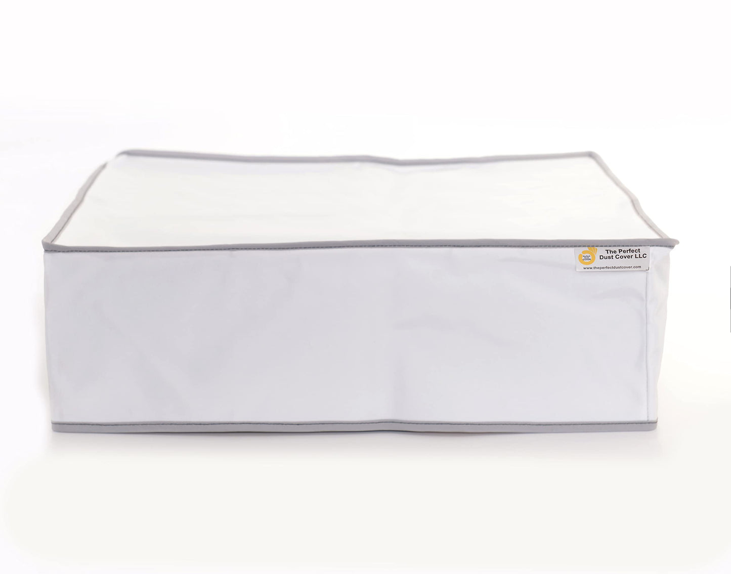 The Perfect Dust Cover, White Nylon Cover Compatible with HP Deskjet 2700 All-in-One Printer, Anti Static and Waterproof Dust Cover Dimensions 16.7''W x 11.97''D x 6.1''H by The Perfect Dust Cover LLC
