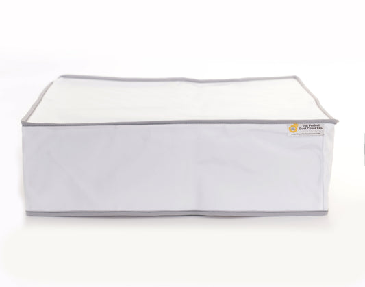 The Perfect Dust Cover, White Nylon Cover Compatible with HP Envy Pro 6475 All-in-One Printer, Anti-Static and Waterproof Dust Cover by The Perfect Dust Cover LLC